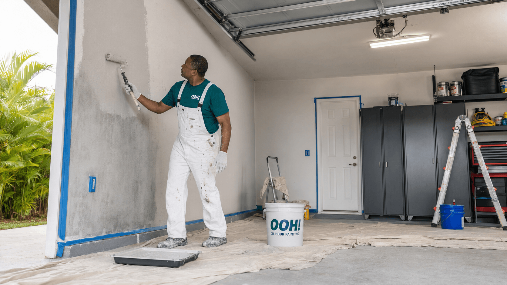 Professional garage painting service