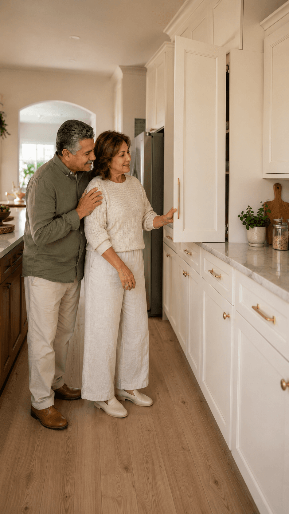 Professional kitchen cabinet painting and refinishing